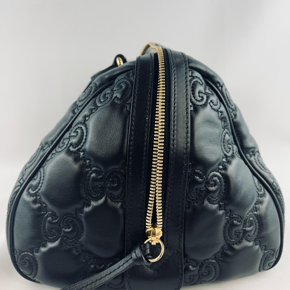 Gucci Matelasse Boston Handbag - Picture 6 of 12